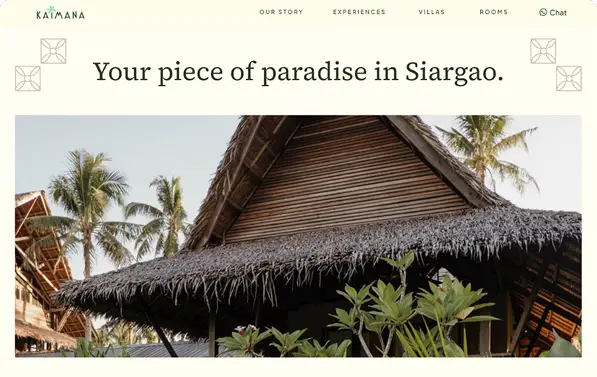 Lead-generation landing page shown on a desktop screen