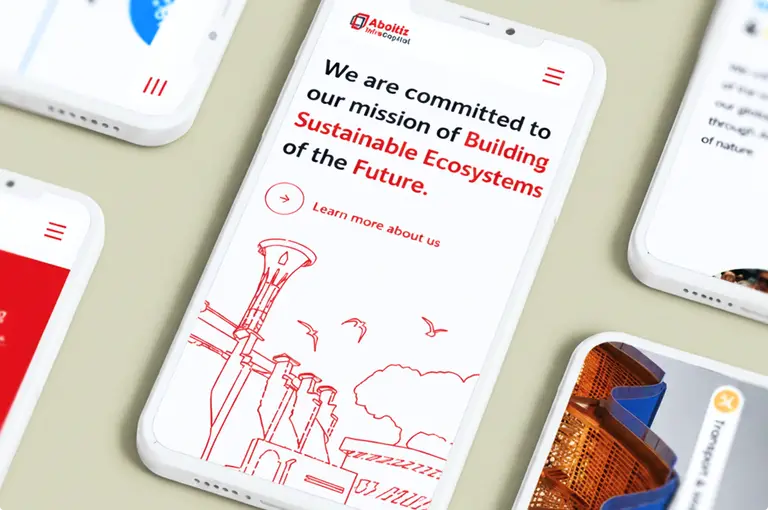 Aboitiz InfraCapital mobile experience