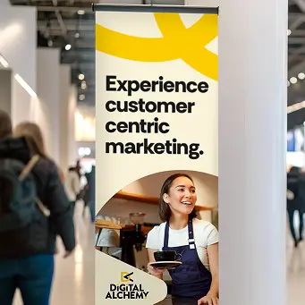 Digital Alchemy brand identity banner by Designblue