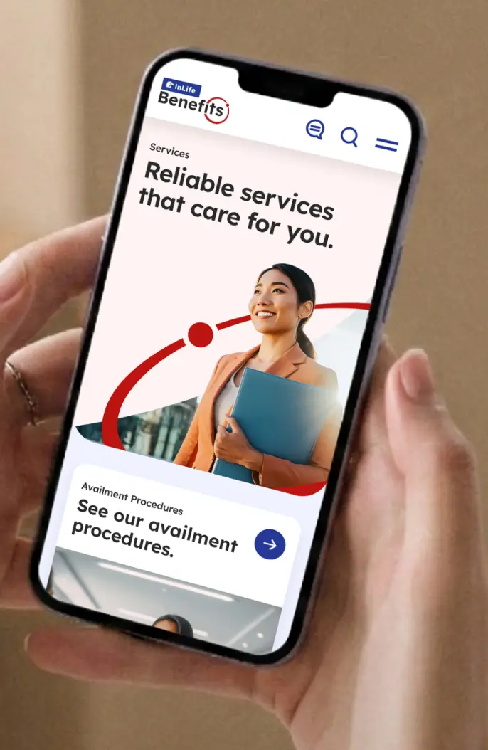 InLife Benefits on iPhone