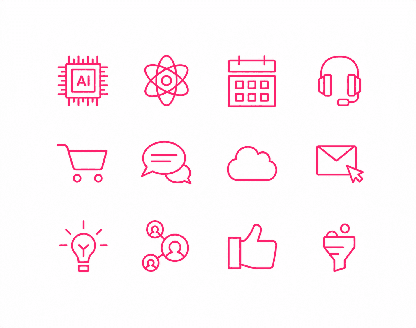 Digital Alchemy simplified icon set
