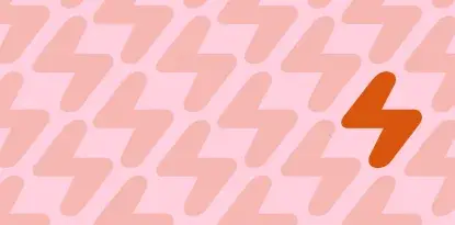 Laserly spark repeated into a seamless pattern
